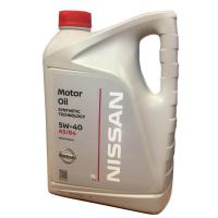 Моторное масло NISSAN 5W-40 5л KE900-90042 KE90090042R