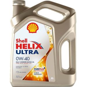 моторное масло Shell Helix Ultra 0W-40 4л
