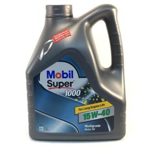 Моторное масло Mobil Super 1000 X1 15W-40 4л