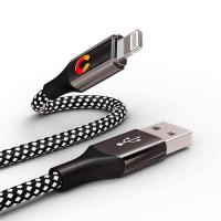 Кабель для айфона, Lightning WIIIX 5А 1м CB-736L-U8(1.0)-B