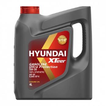 Hyundai XTeer Gasoline Ultra Protection 5W-30 энергосберегающее моторное масло