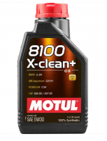 MOTUL 8100 X-CLEAN+ SAE 5W-30 1л