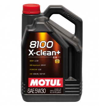 MОТОРНОЕ МАСЛО MOTUL 8100 X-CLEAN+ SAE 5W30 5л