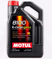 Масло моторное MOTUL 8100 X-CLEAN GEN2 5W-40 4л