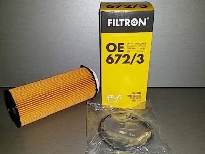 Фильтр масляный FILTRON OE672/3 BMW 11427808443