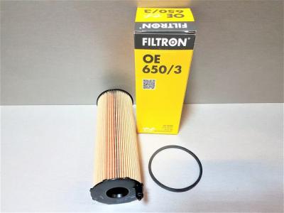 Фильтр масляный FILTRON OE650/3 AUDI/VW 057115561L