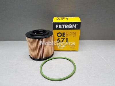 Фильтр масляный FILTRON OE671 AUDI/VW 03D198819