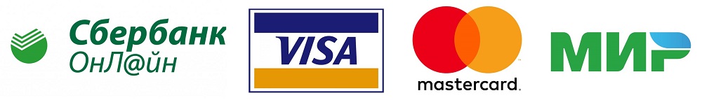 Оплата СБЕР онлайн VISA Mastercard